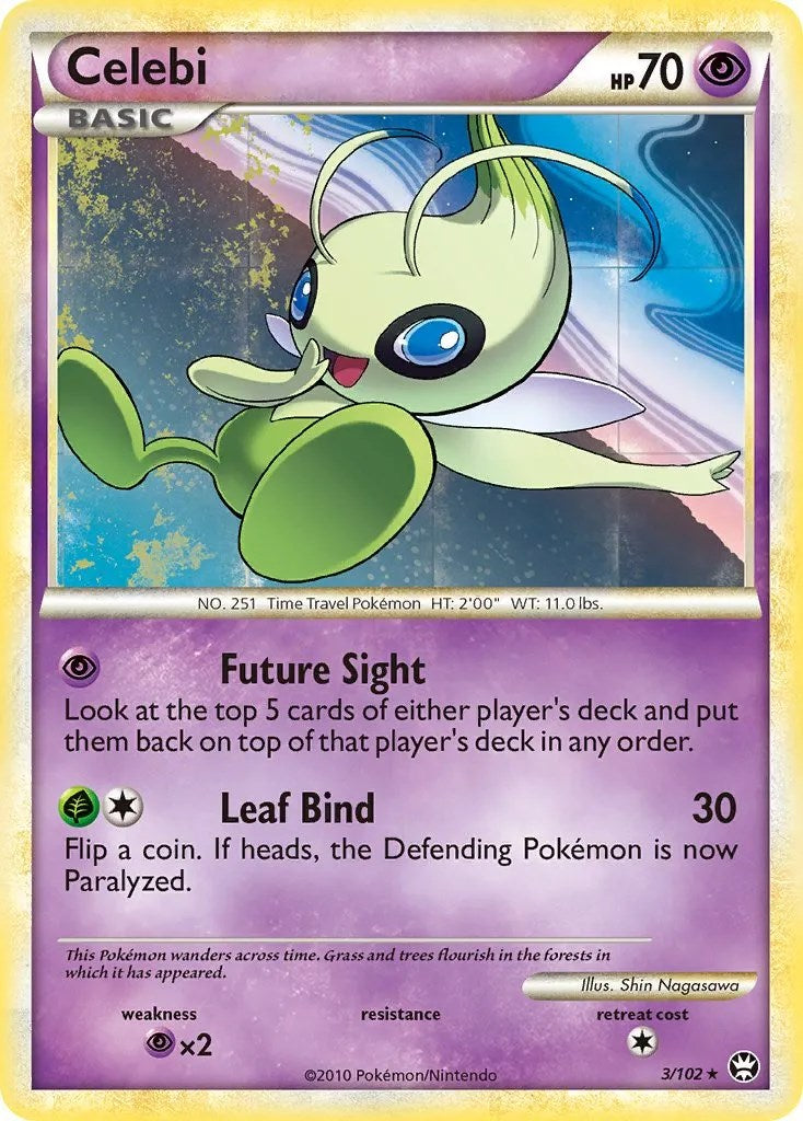 Celebi (3/102) (Movie Exclusive) [HeartGold & SoulSilver: Triumphant] | Devastation Store