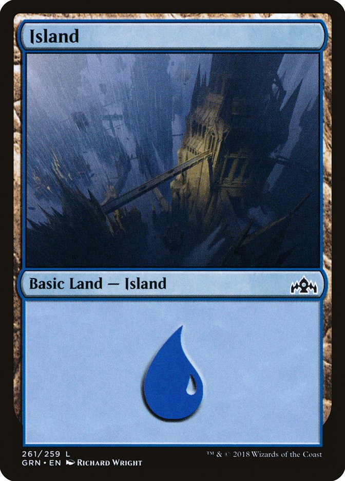 Island (261) [Guilds of Ravnica] - Devastation Store | Devastation Store