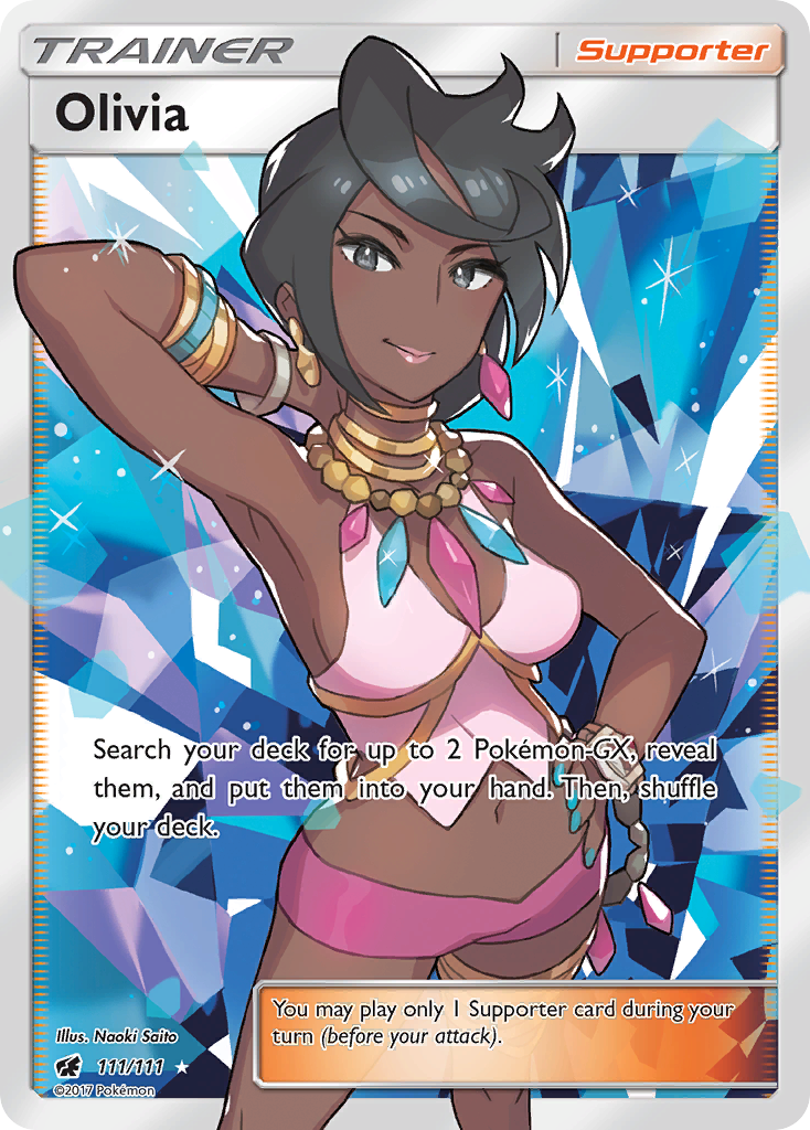 Olivia (111/111) [Sun & Moon: Crimson Invasion] | Devastation Store