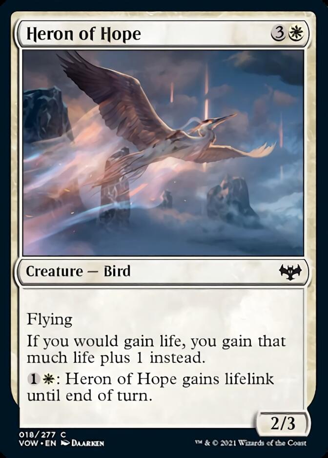 Heron of Hope [Innistrad: Crimson Vow] | Devastation Store