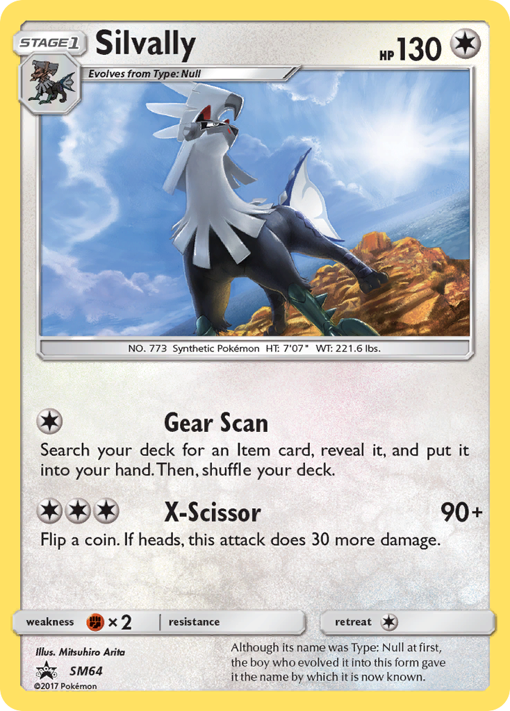 Silvally (SM64) [Sun & Moon: Black Star Promos] | Devastation Store