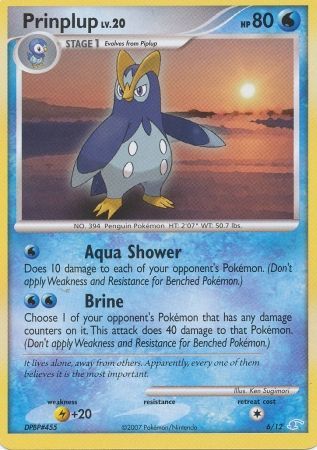 Prinplup (6/12) [Diamond & Pearl: Trainer Kit - Manaphy] | Devastation Store