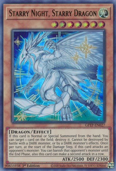 Starry Night, Starry Dragon [GFTP-EN027] Ultra Rare | Devastation Store