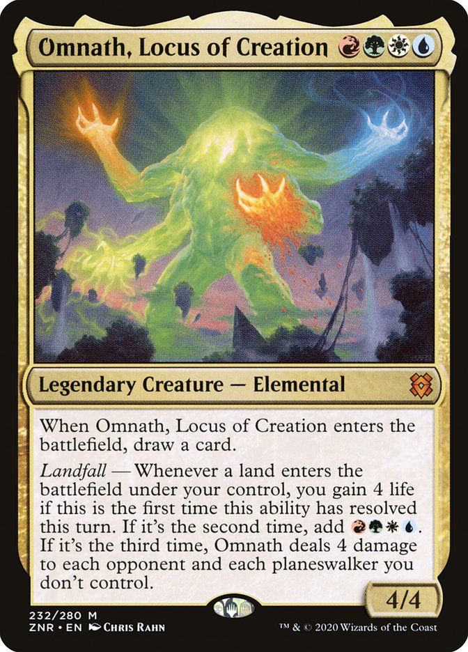 Omnath, Locus of Creation [Zendikar Rising] | Devastation Store