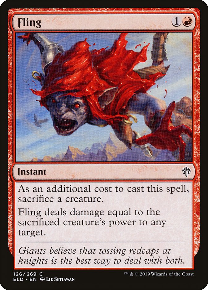 Fling [Throne of Eldraine] | Devastation Store