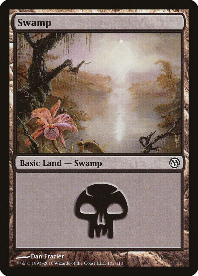 Swamp (102) [Duels of the Planeswalkers] - Devastation Store | Devastation Store