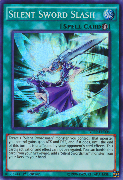 Silent Sword Slash [DPRP-EN004] Super Rare | Devastation Store