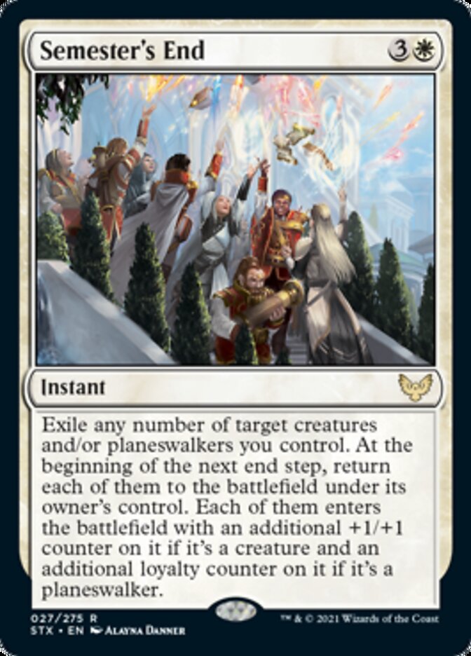 Semester's End [Strixhaven: School of Mages] | Devastation Store