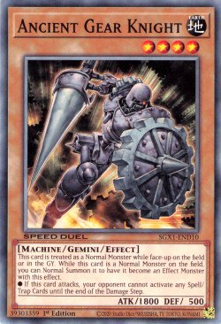 Ancient Gear Knight [SGX1-END10] Common | Devastation Store