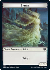 Cat Bird // Spirit Double-Sided Token [Starter Commander Decks] | Devastation Store