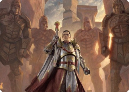 General Ferrous Rokiric Art Card [Modern Horizons 2 Art Series] | Devastation Store