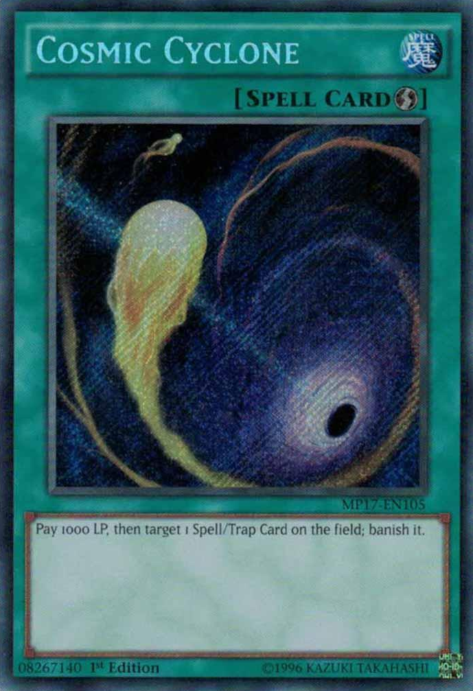 Cosmic Cyclone [MP17-EN105] Secret Rare | Devastation Store