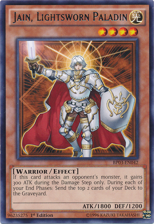 Jain, Lightsworn Paladin [BP03-EN042] Rare | Devastation Store