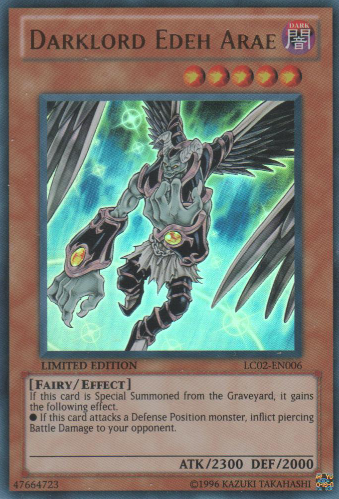 Darklord Edeh Arae [LC02-EN006] Ultra Rare | Devastation Store
