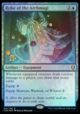 Robe of the Archmagi [Commander Legends: Battle for Baldur's Gate Prerelease Promos] | Devastation Store