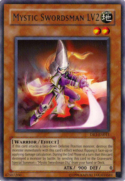 Mystic Swordsman LV2 [DR3-EN011] Rare | Devastation Store