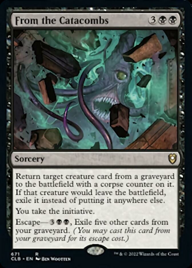 From the Catacombs [Commander Legends: Battle for Baldur's Gate] | Devastation Store