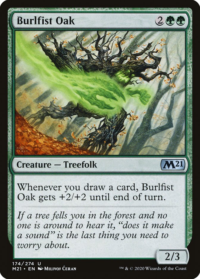 Burlfist Oak [Core Set 2021] | Devastation Store