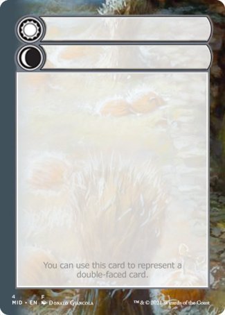 Helper Card (4/9) [Innistrad: Midnight Hunt Tokens] | Devastation Store
