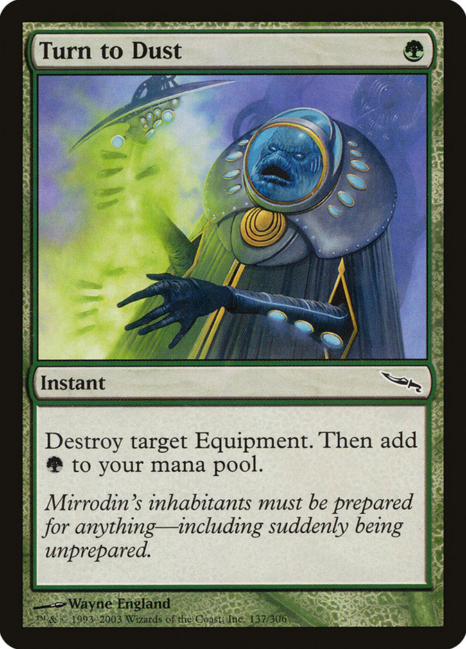 Turn to Dust [Mirrodin] | Devastation Store