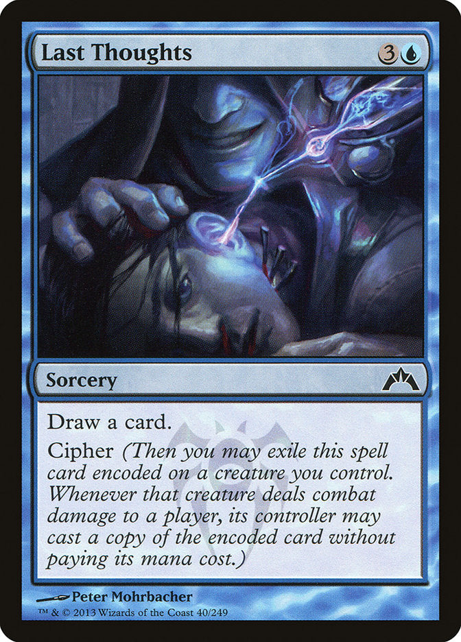Last Thoughts [Gatecrash] | Devastation Store