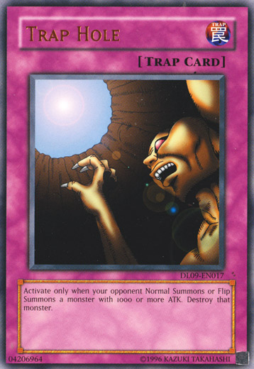 Trap Hole (Bronze) [DL09-EN017] Rare | Devastation Store