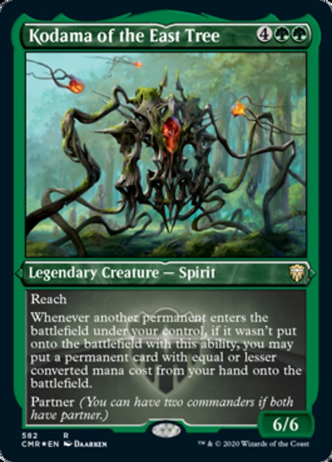 Kodama of the East Tree (Etched) [Commander Legends] | Devastation Store
