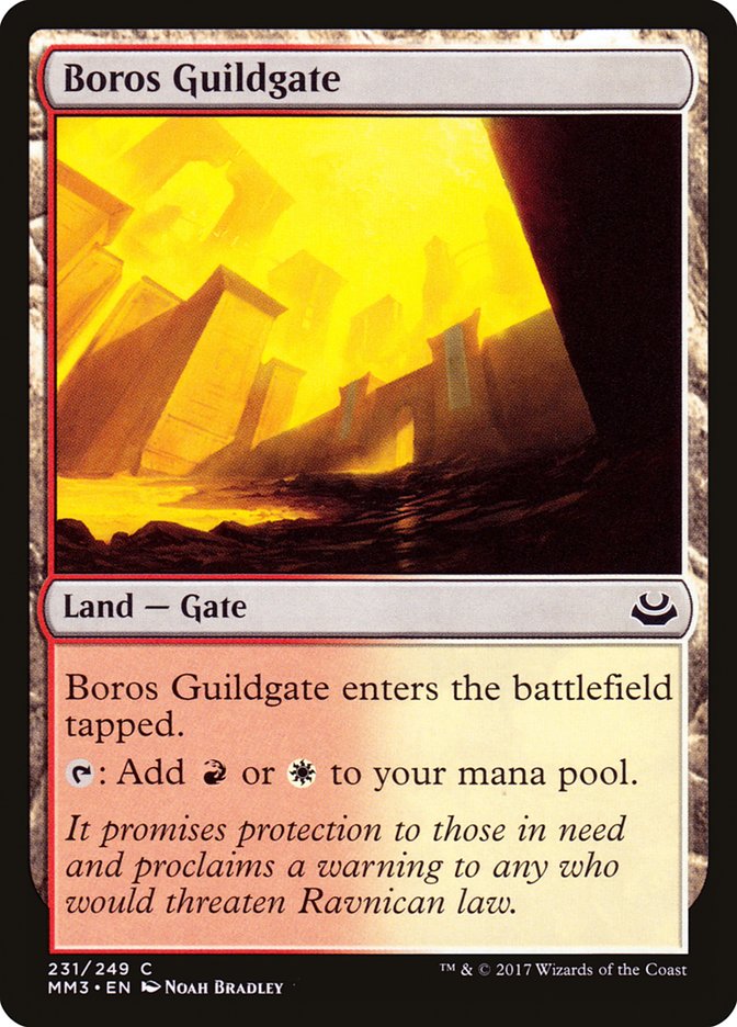 Boros Guildgate [Modern Masters 2017] - Devastation Store | Devastation Store