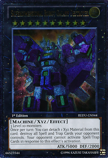 Superdimensional Robot Galaxy Destroyer [REDU-EN044] Ultimate Rare | Devastation Store