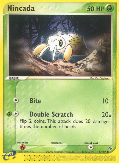Nincada (67/97) [EX: Dragon] | Devastation Store