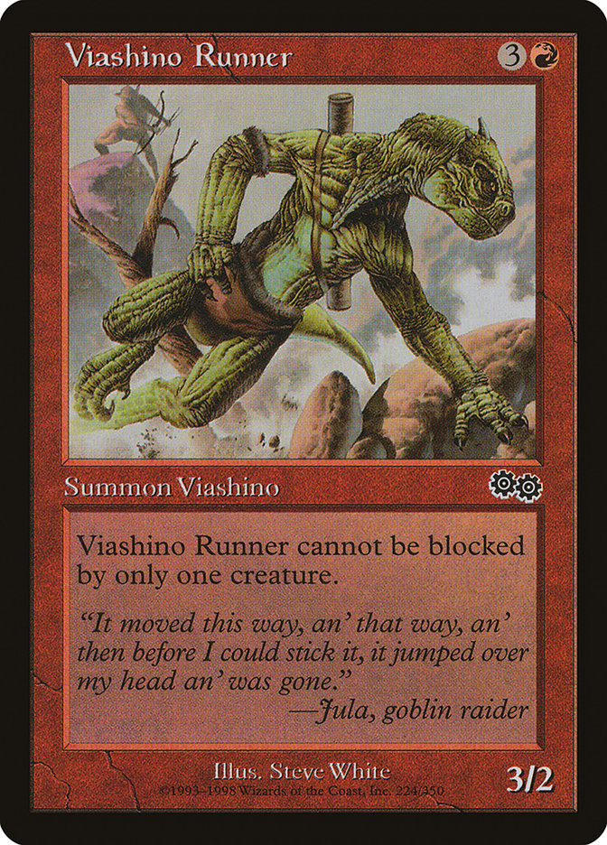 Viashino Runner [Urza's Saga] - Devastation Store | Devastation Store