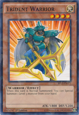 Trident Warrior [BP03-EN075] Shatterfoil Rare | Devastation Store