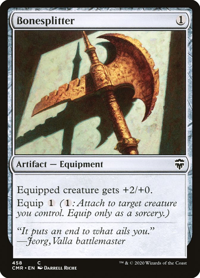 Bonesplitter [Commander Legends] | Devastation Store