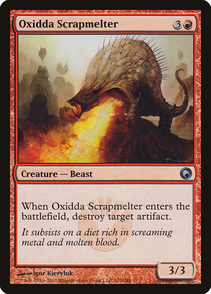 Oxidda Scrapmelter [Scars of Mirrodin] | Devastation Store