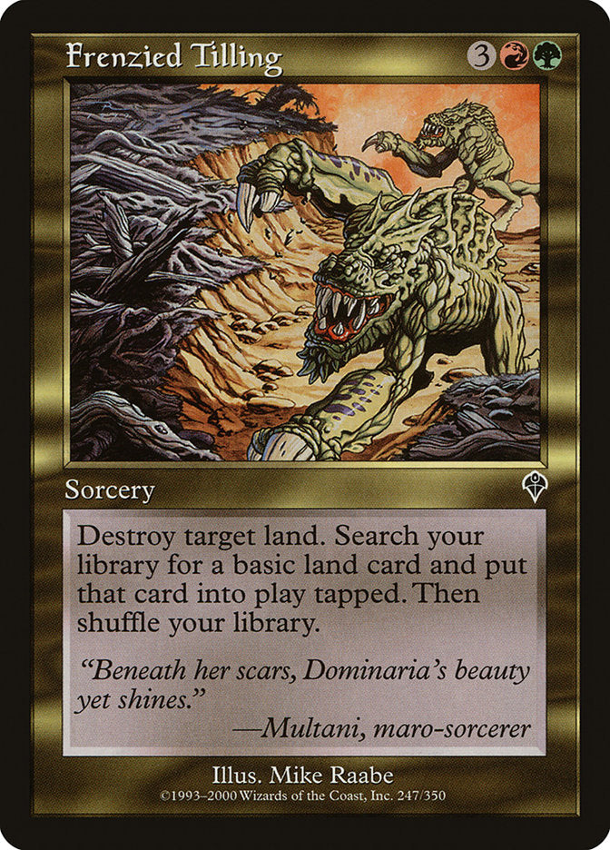 Frenzied Tilling [Invasion] - Devastation Store | Devastation Store