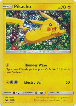 Pikachu (SM04) (General Mills Promo) [Sun & Moon: Black Star Promos] | Devastation Store