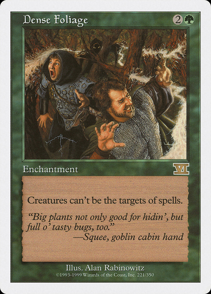 Dense Foliage [Classic Sixth Edition] | Devastation Store