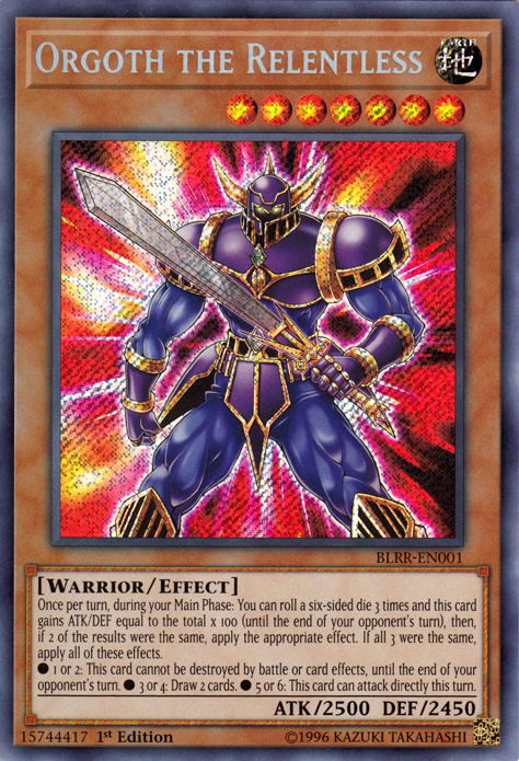 Orgoth the Relentless [BLRR-EN001] Secret Rare | Devastation Store