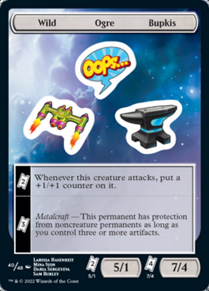 Wild Ogre Bupkis [Unfinity Stickers] | Devastation Store