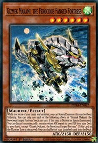 Gizmek Makami, the Ferocious Fanged Fortress [PHRA-EN022] Super Rare | Devastation Store