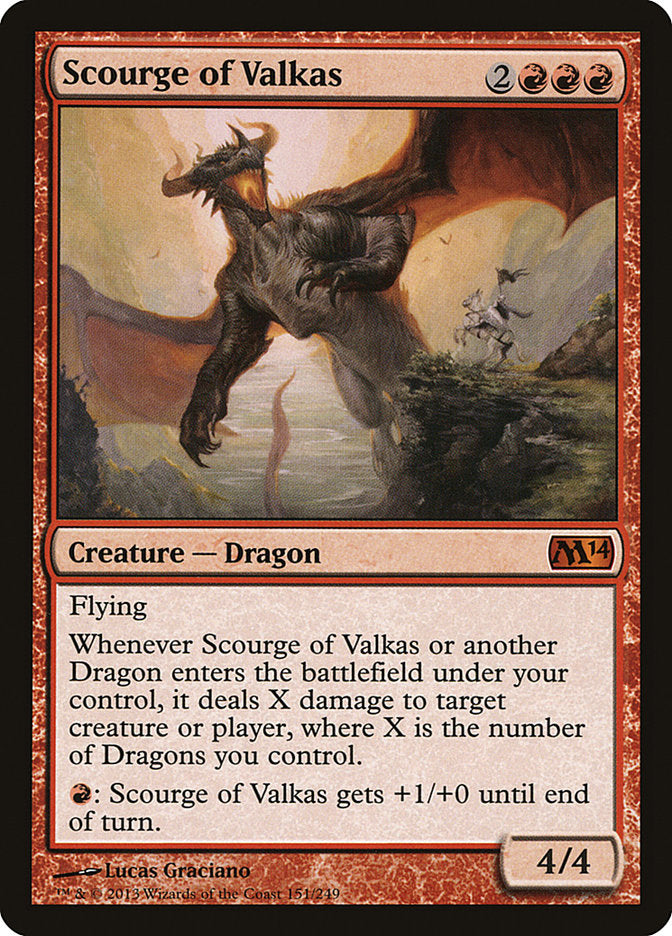 Scourge of Valkas [Magic 2014] - Devastation Store | Devastation Store
