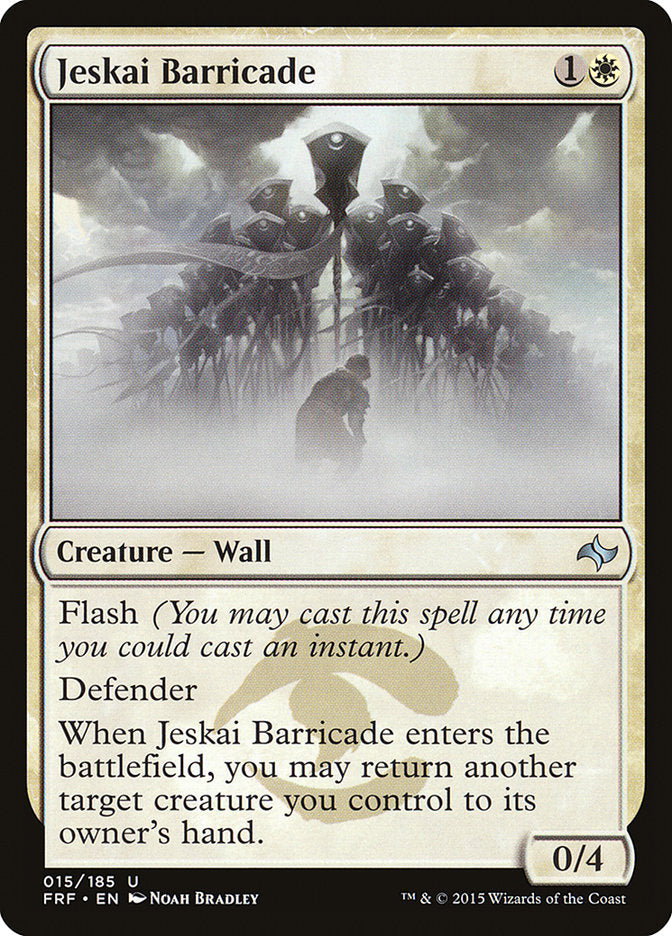 Jeskai Barricade [Fate Reforged] - Devastation Store | Devastation Store