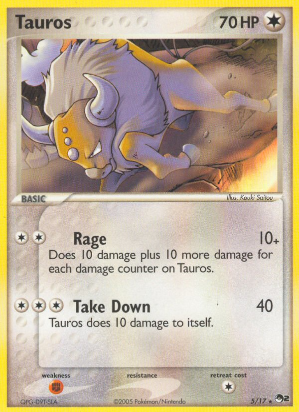 Tauros (5/17) [POP Series 2] | Devastation Store