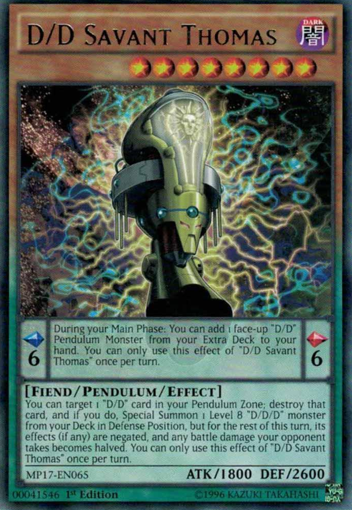 D/D Savant Thomas [MP17-EN065] Rare | Devastation Store