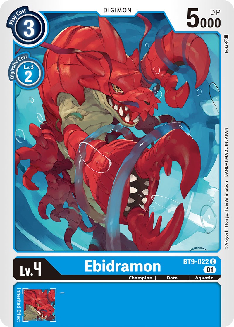 Ebidramon [BT9-022] [X Record] | Devastation Store