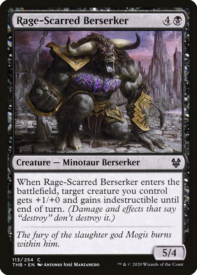 Rage-Scarred Berserker [Theros Beyond Death] | Devastation Store
