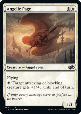 Angelic Page [Jumpstart 2022] | Devastation Store