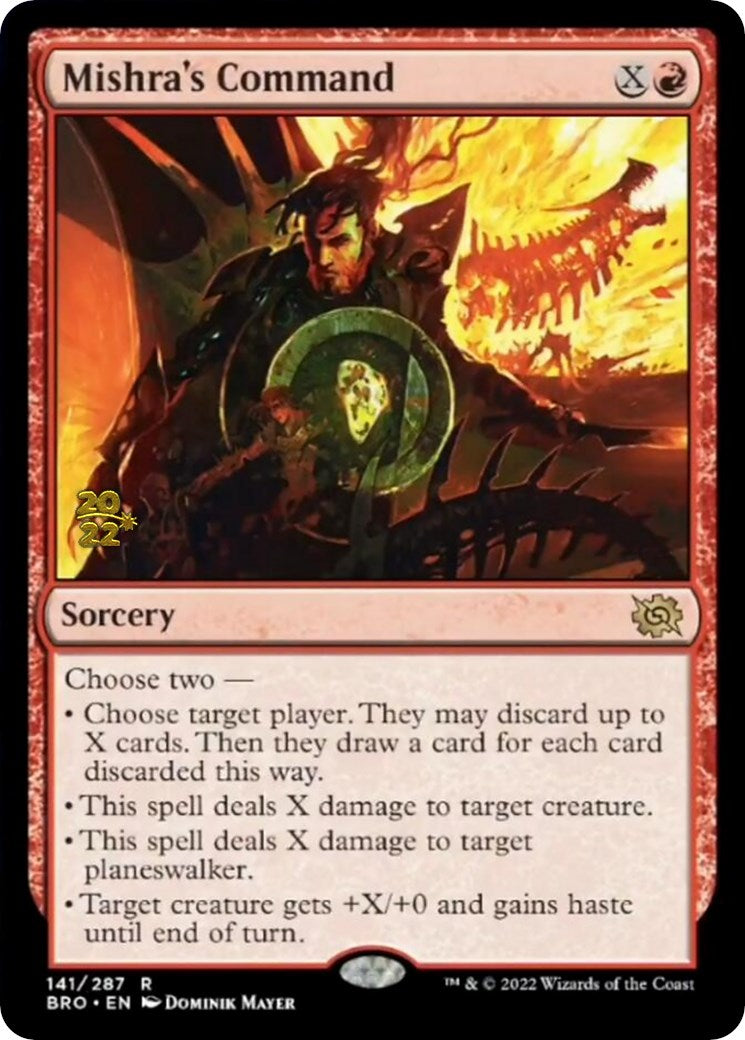Mishra's Command [The Brothers' War Prerelease Promos] | Devastation Store
