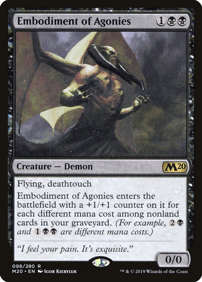 Embodiment of Agonies [Core Set 2020] | Devastation Store