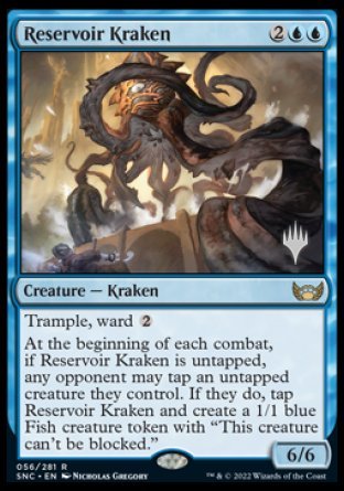 Reservoir Kraken (Promo Pack) [Streets of New Capenna Promos] | Devastation Store